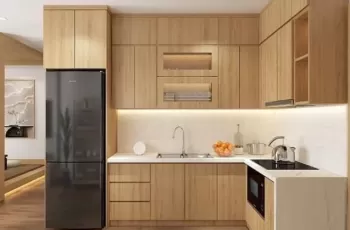 Mẫu Tủ Bếp MDF Chống Ẩm – Giải Pháp Cho Nhà Phố, Chung Cư | Nội Thất Ngọc Thịnh